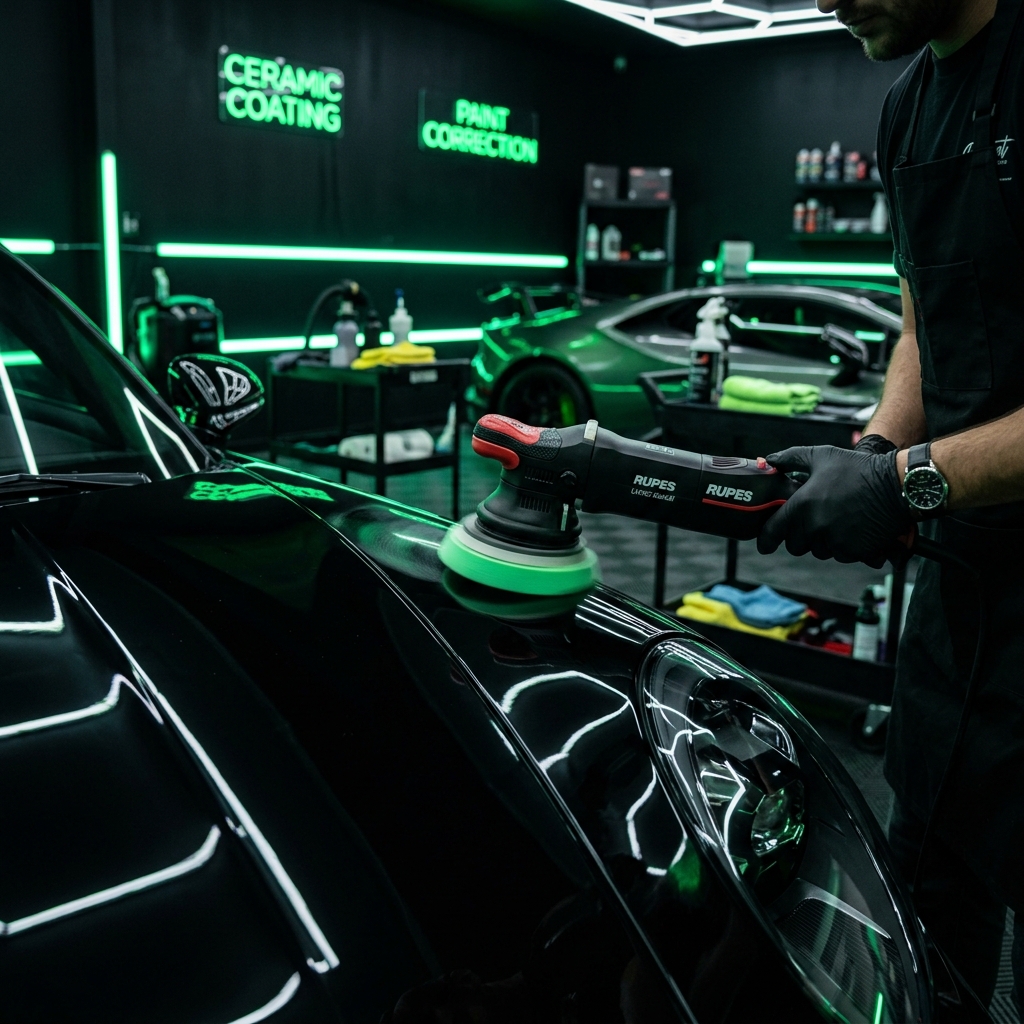 Paint correction polishing